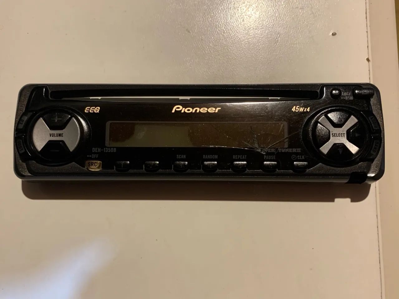 Frente (Painel) CD Player Pioneer DEH-1350B (Retira pecas) 
