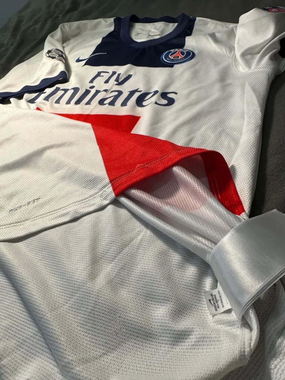 Camisa PSG 2013 - Autografada - Thiago Silva - Foto 4