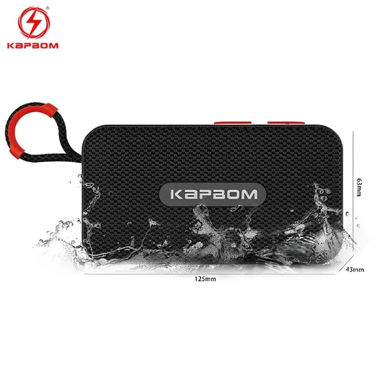 Caixa de Som Bluetooth KOLEER - Som de Qualidade! - Foto 4