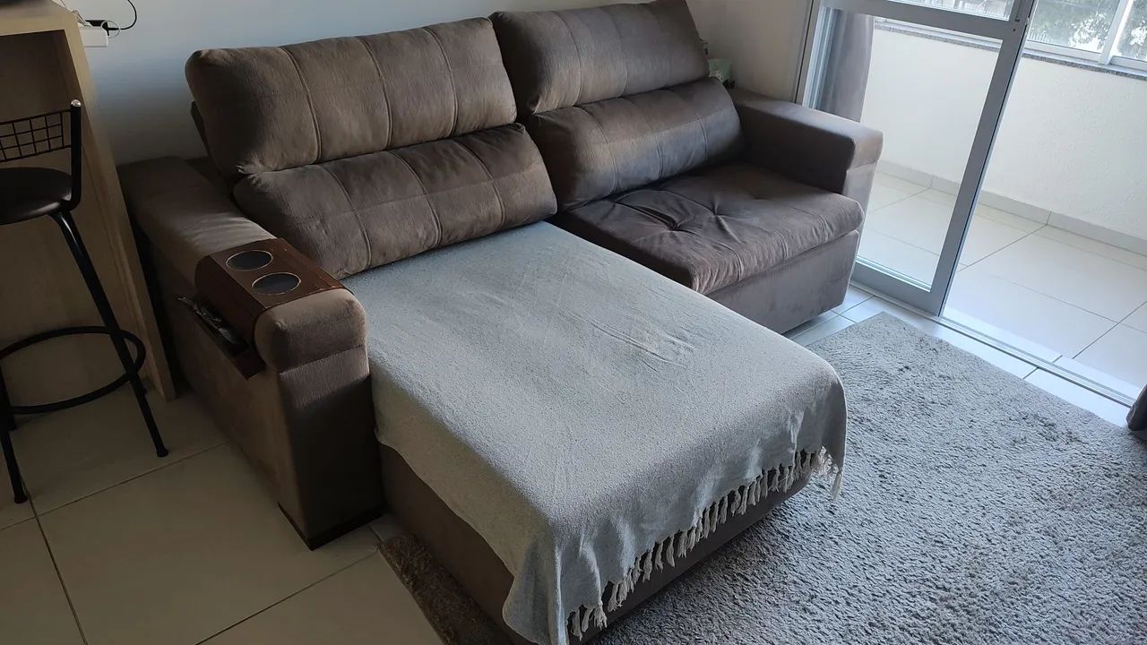 Sofá cama confortável - usado - Foto 2