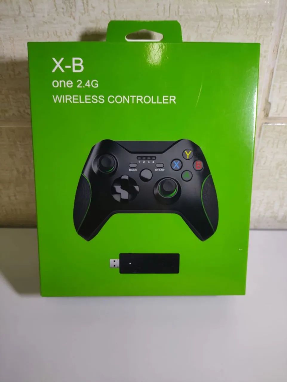 Controle Xbox One 2.4G Wireless/PCs e Notebooks.