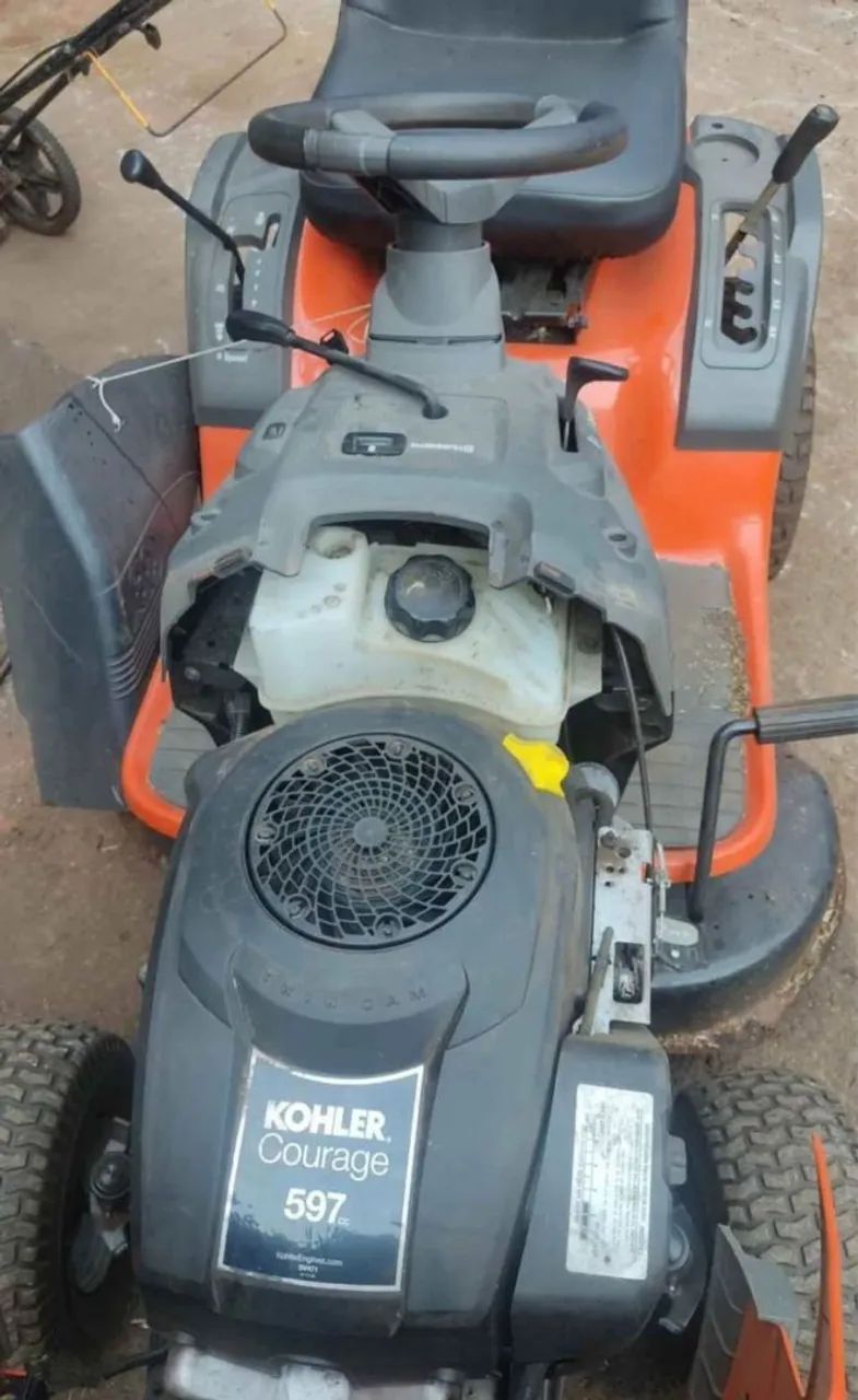 Trator husquevarna roçadeira  - Foto 6