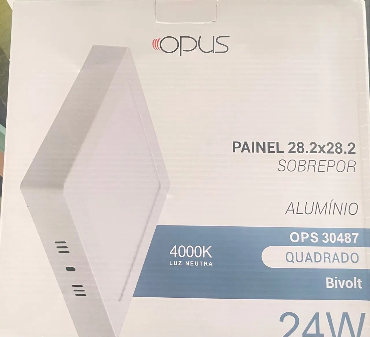 Luminária LED para Instalação Interna - 24W - IP20 - 2 Anos de Garantia - Foto 2