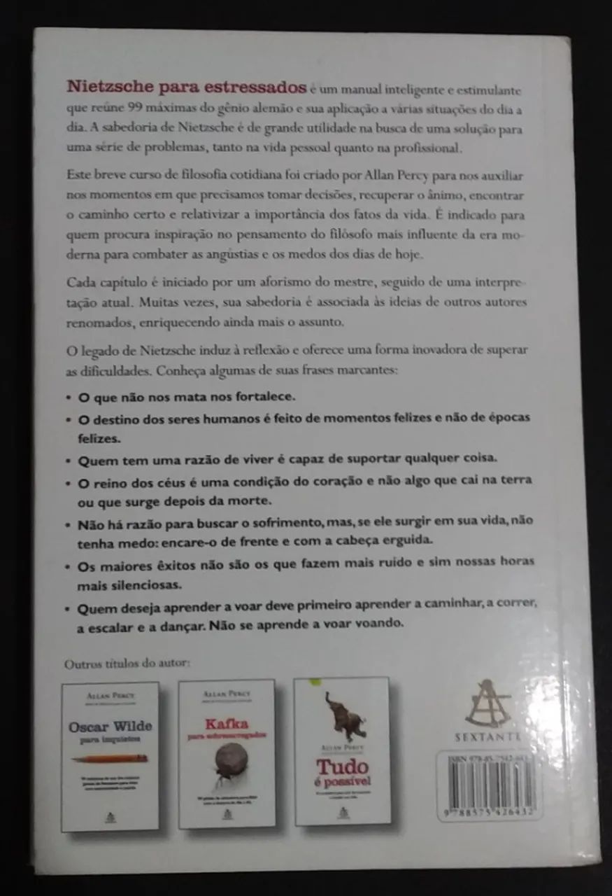 Livro Nietzsche para estressados - Foto 2