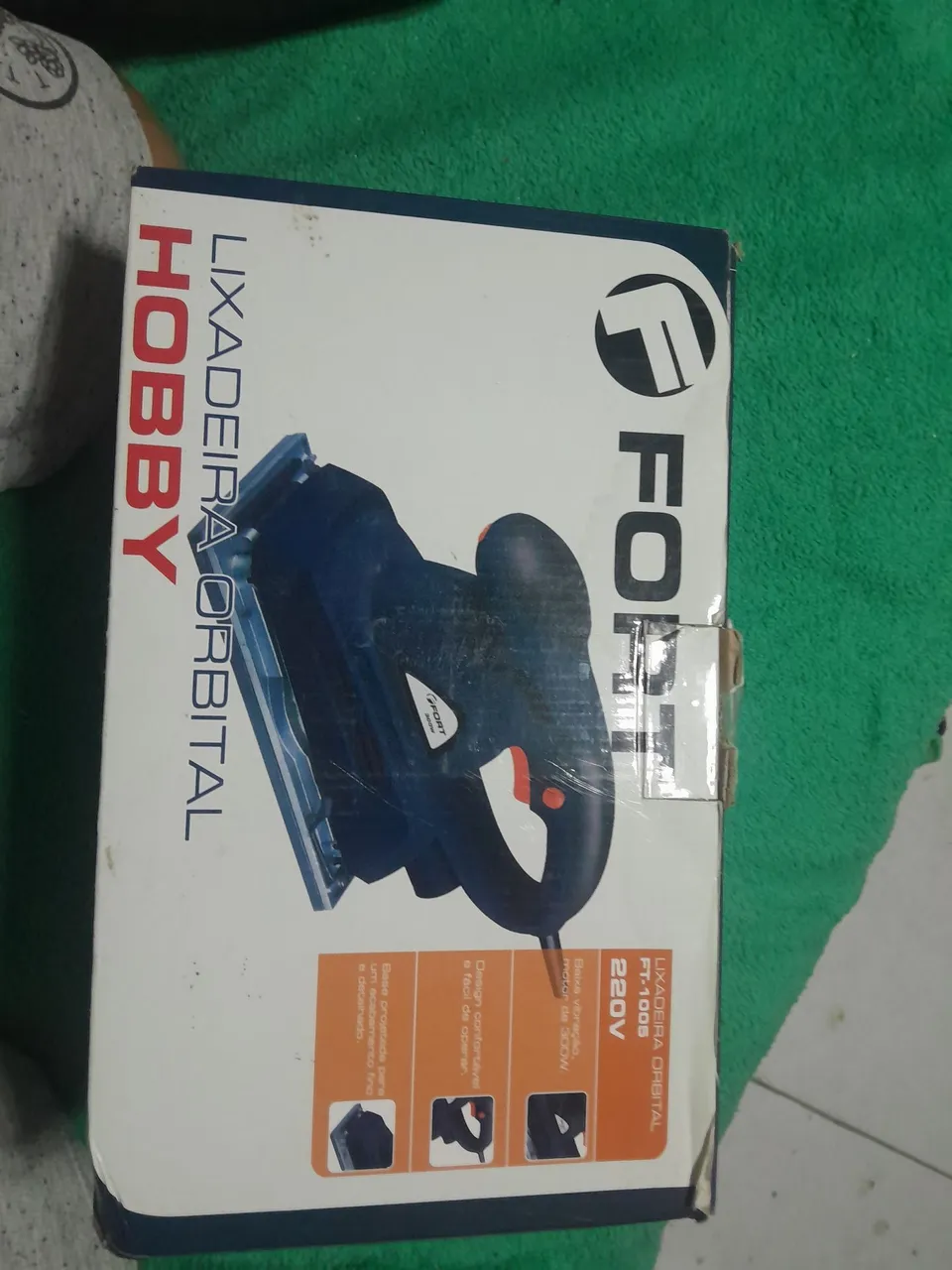 Lixadeira Orbital Hobby Fort FT-1005 220V