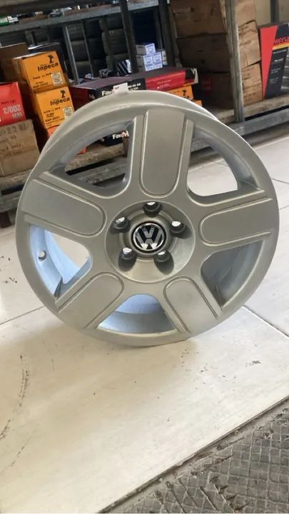1-Roda avulsa aro 15 Vw CrossFox Fox polo Golf Original 