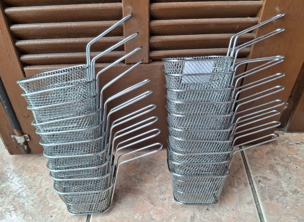 Mini cesto para frituras inox - Foto 6