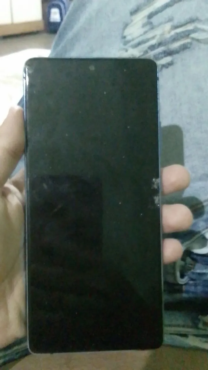 S10 lite com problema na tela