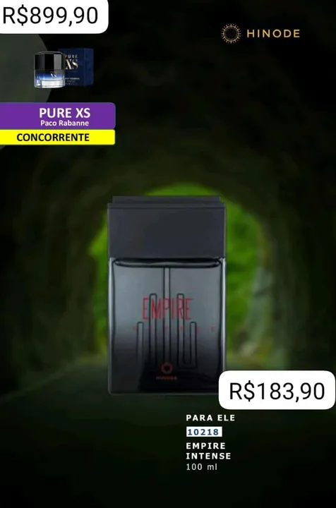 Perfume Masculino Empire Intense Hinode 100ml