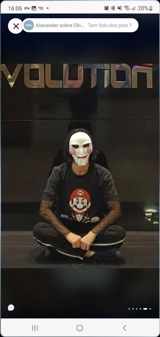 MÁSCARA JIGSAW COSPLAY - Foto 5