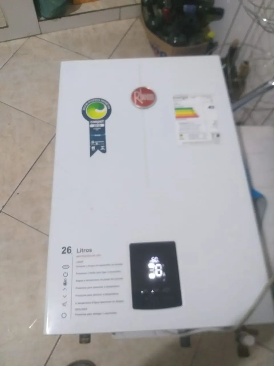 Aquecedor Rheem 26 litros  - Foto 2