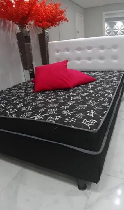 Cama Box Casal nova de fábrica FRETE GRÁTIS  - Foto 2