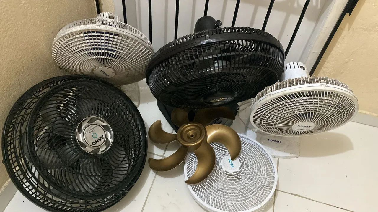 Vendo esses ventiladores com defeito 