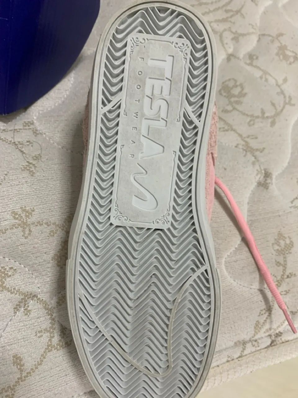 Tênis Tesla Skate Rosa - Foto 2