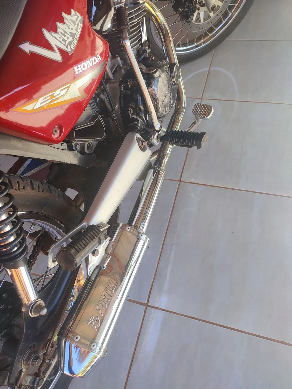 Escapamento Fortuna para Honda CG 125 cc 