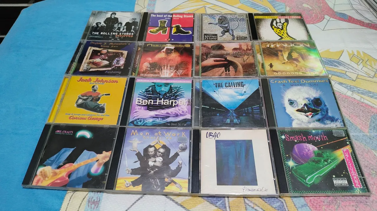 Cds rock R$ 10,00 cada