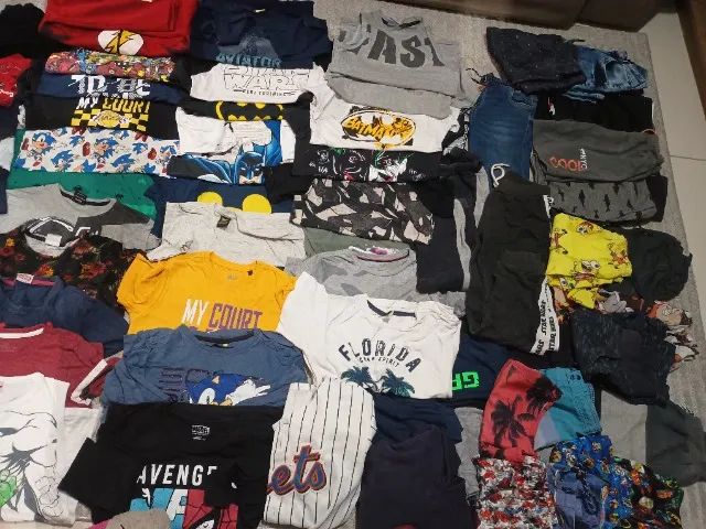 Lote roupas Menino 6/8/10 anos - Foto 3