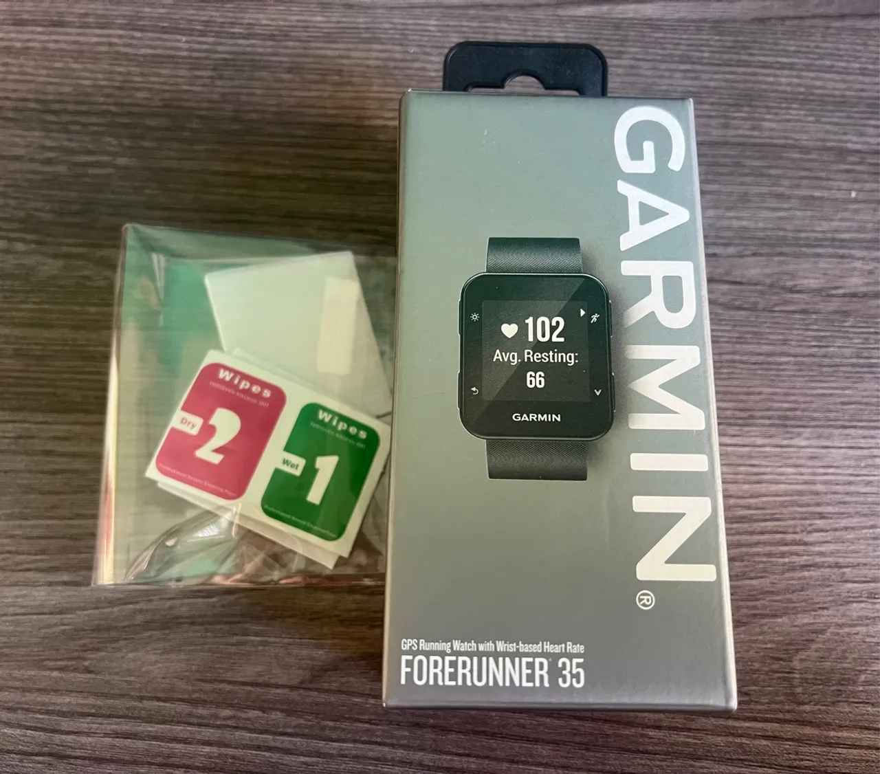 Garmin Forerunner 35 - LACRADO, novo, Raridade