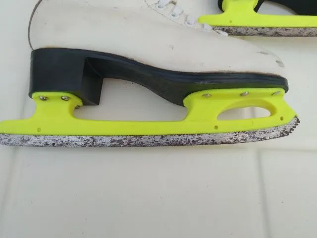 Patins De Gelo Bota Lady 23cm De Palmilha Base De Nylon Kovopol - Foto 4
