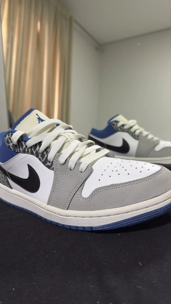 air jordan 1 low se true blue - Foto 5