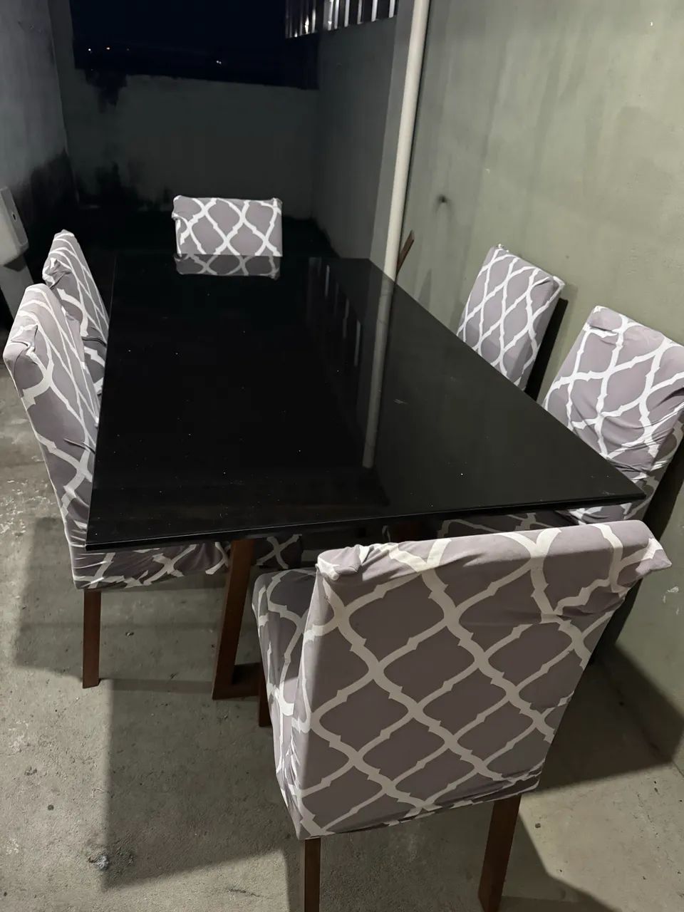 Mesa com 6 cadeiras 64302123609987121