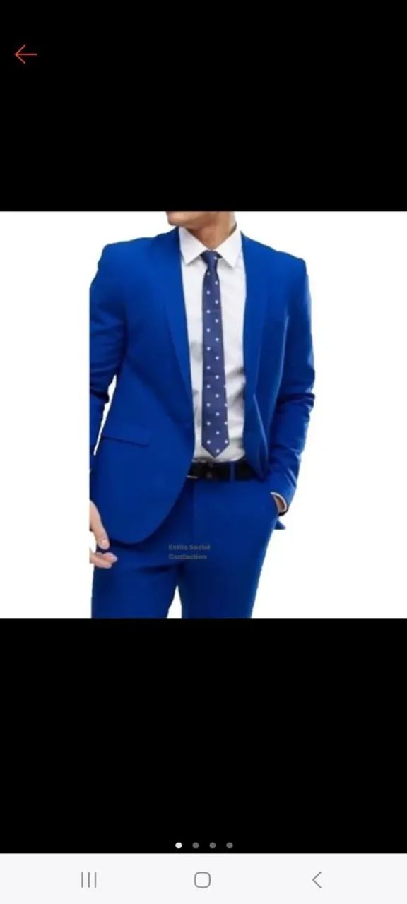 PALETÓ Azul Royal NOVO - Roupas - Jereissati I, Maracanaú 1465771704 | OLX