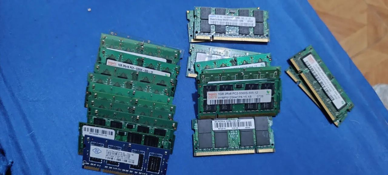 Memória Ram DDR1, DDR2, DDR3 Desktop e Notebook + SSD MSata  - Foto 3