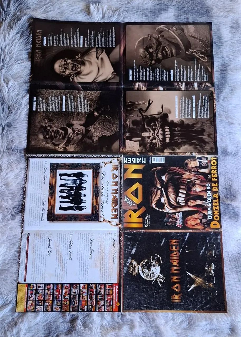 Mega Poster Iron Maiden - Quem é quem no donzela de ferro? - Foto 2