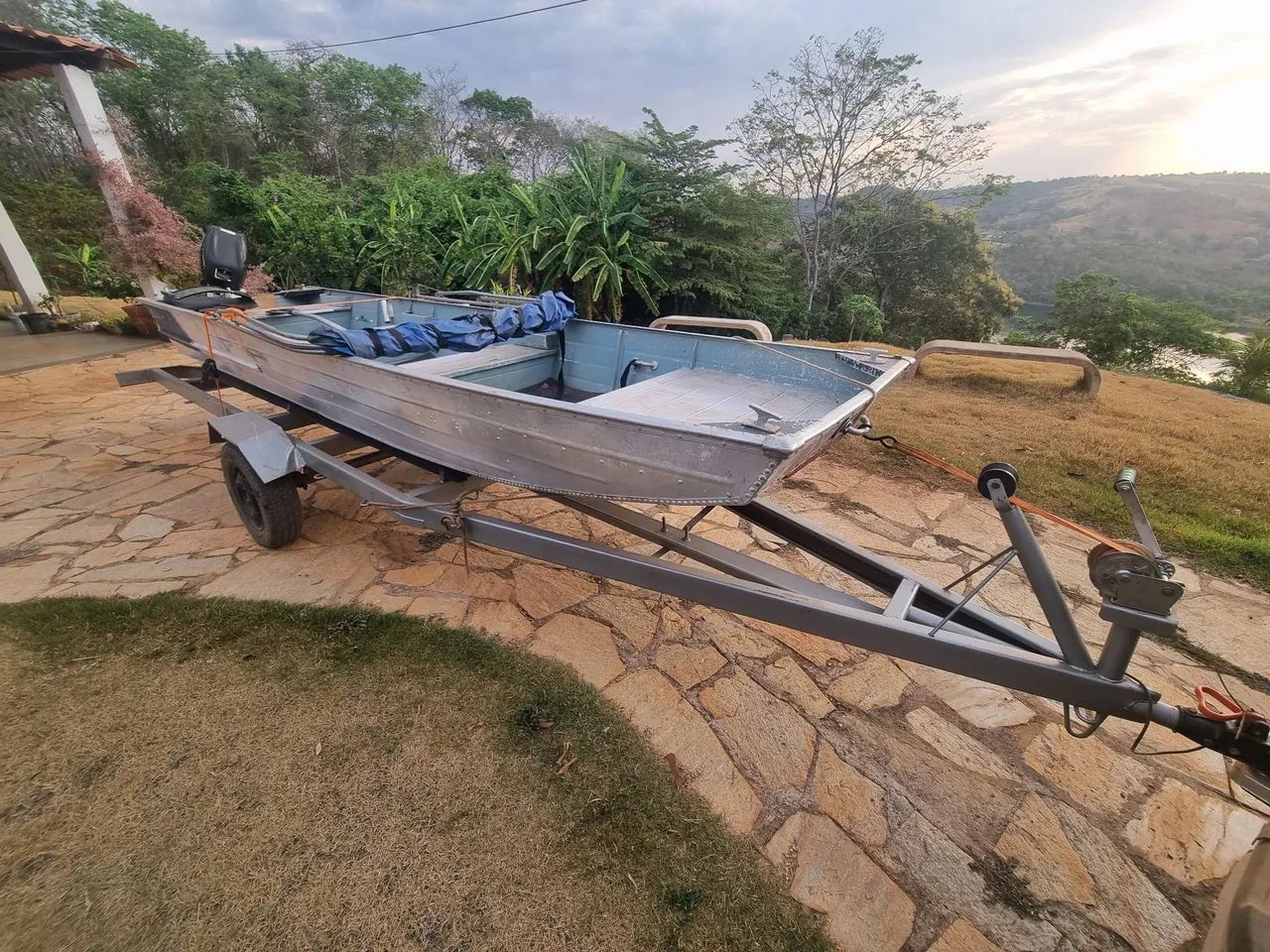 Vendo barco, motor e carretinha - Foto 6