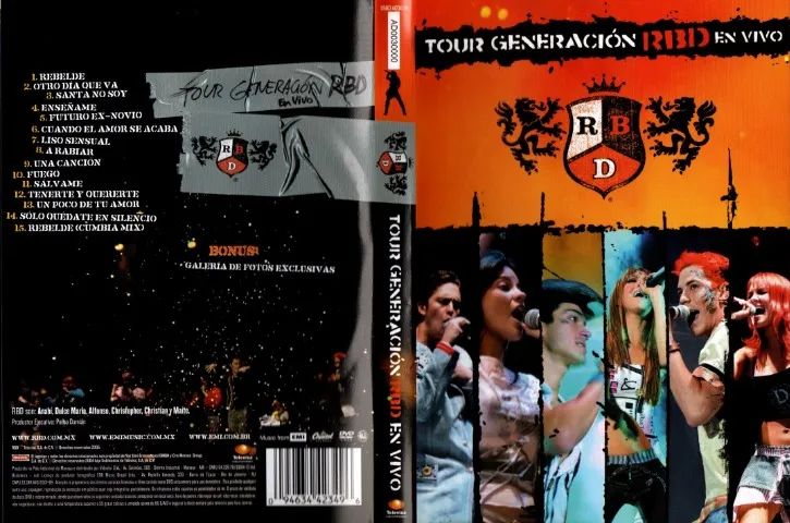 Dvd Rebelde - Tour Generación En Vivo - Foto 6