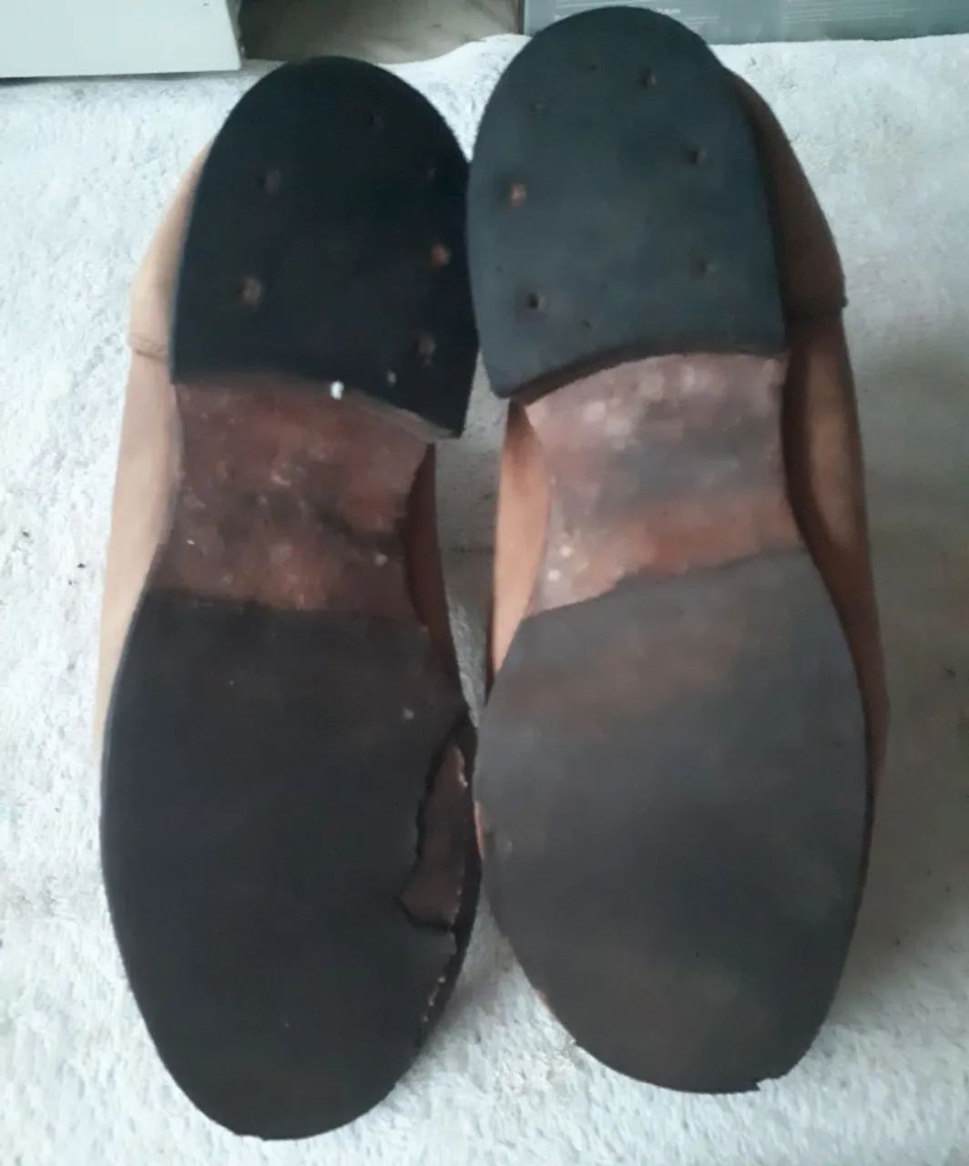 Botina de cano curto marrom 40 usada - Foto 4