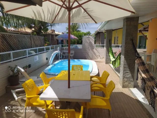 Casa Temporada com piscina em Condomínio Fechado, frente a praia. - Foto 9