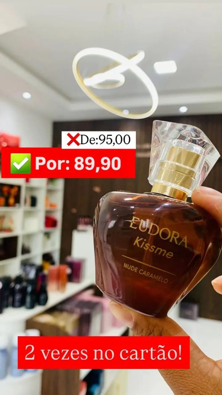 Perfume Eudora Kiss Me e Splash Baunilha em promoção  - Foto 2
