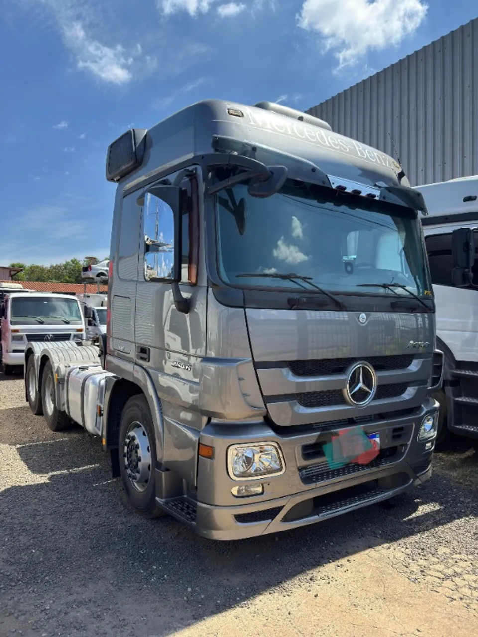 Mb actros 2012 2546 teto alto 620 mil km otimo estado cavalo mecânico