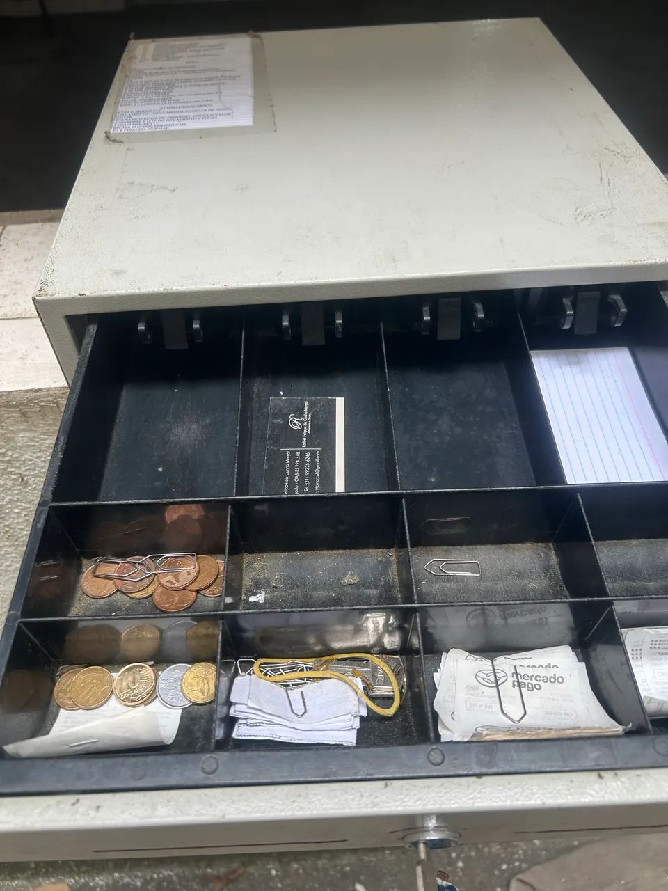Gaveta caixa para dinheiro  - Foto 4