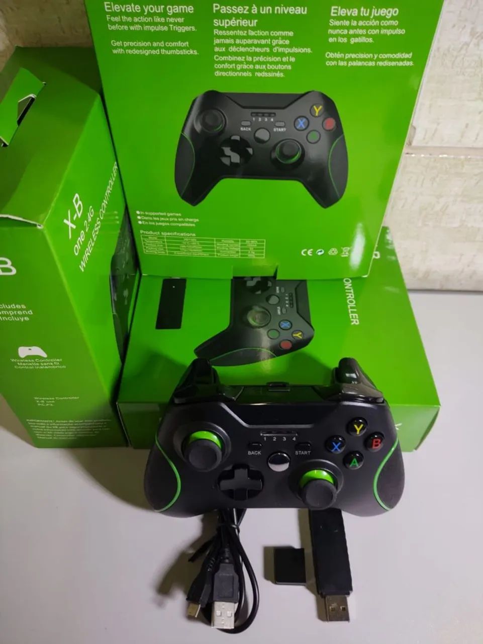 Controle Xbox One 2.4G Wireless/PCs e Notebooks. - Foto 4
