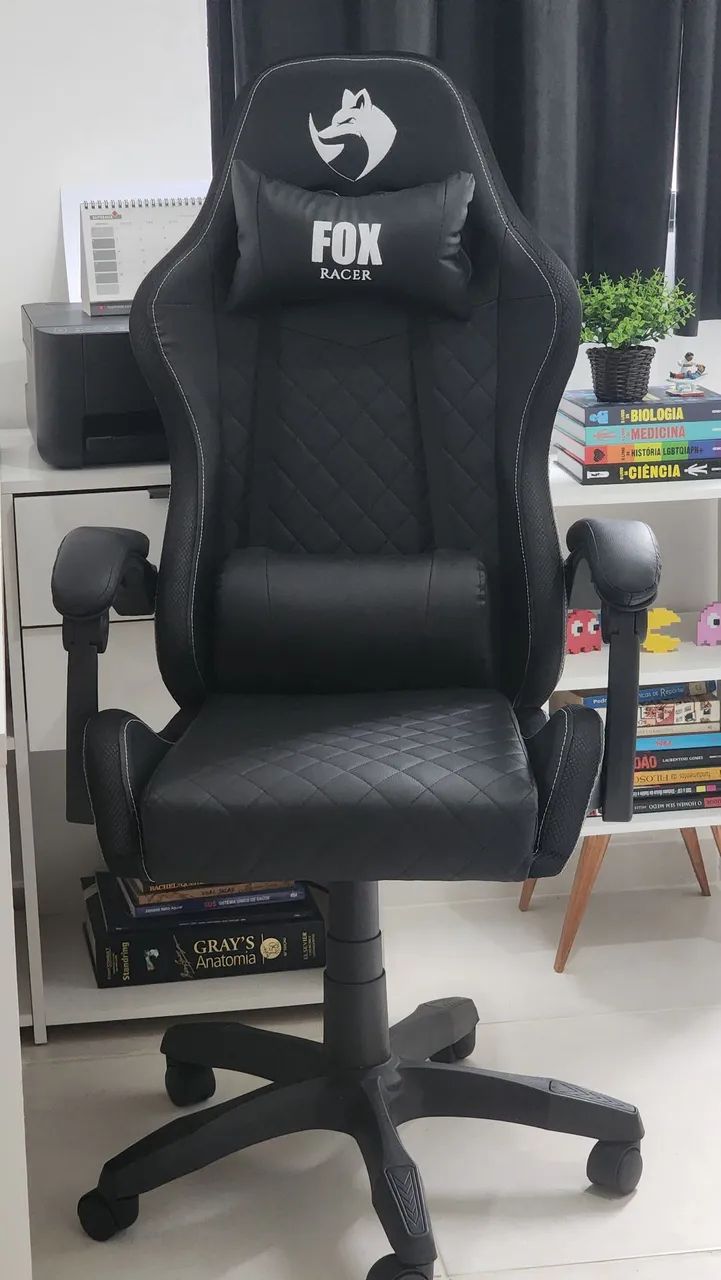 Cadeira Gamer Fox Racer - Conforto e Estilo para suas Batalhas!