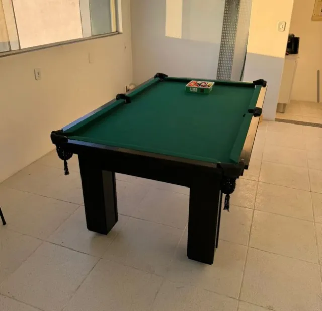 Mesa de sinuca - Modelo Rede - PEDRA ARDOSIA