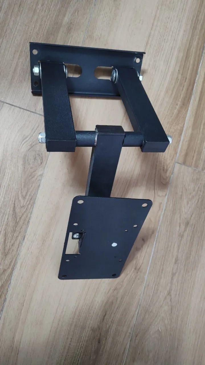 SUPORTE ARTICULADO PARA TV 14 - 56 - STPA 355 - MULTIVISÃO - PRETO - NOVO POUCO USO - Foto 4