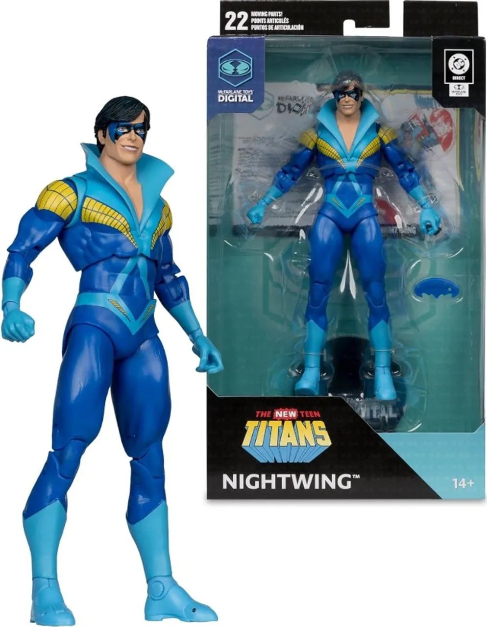 Nightwing ( Teen Titans ) Mcfarlane Toys - Lacrado