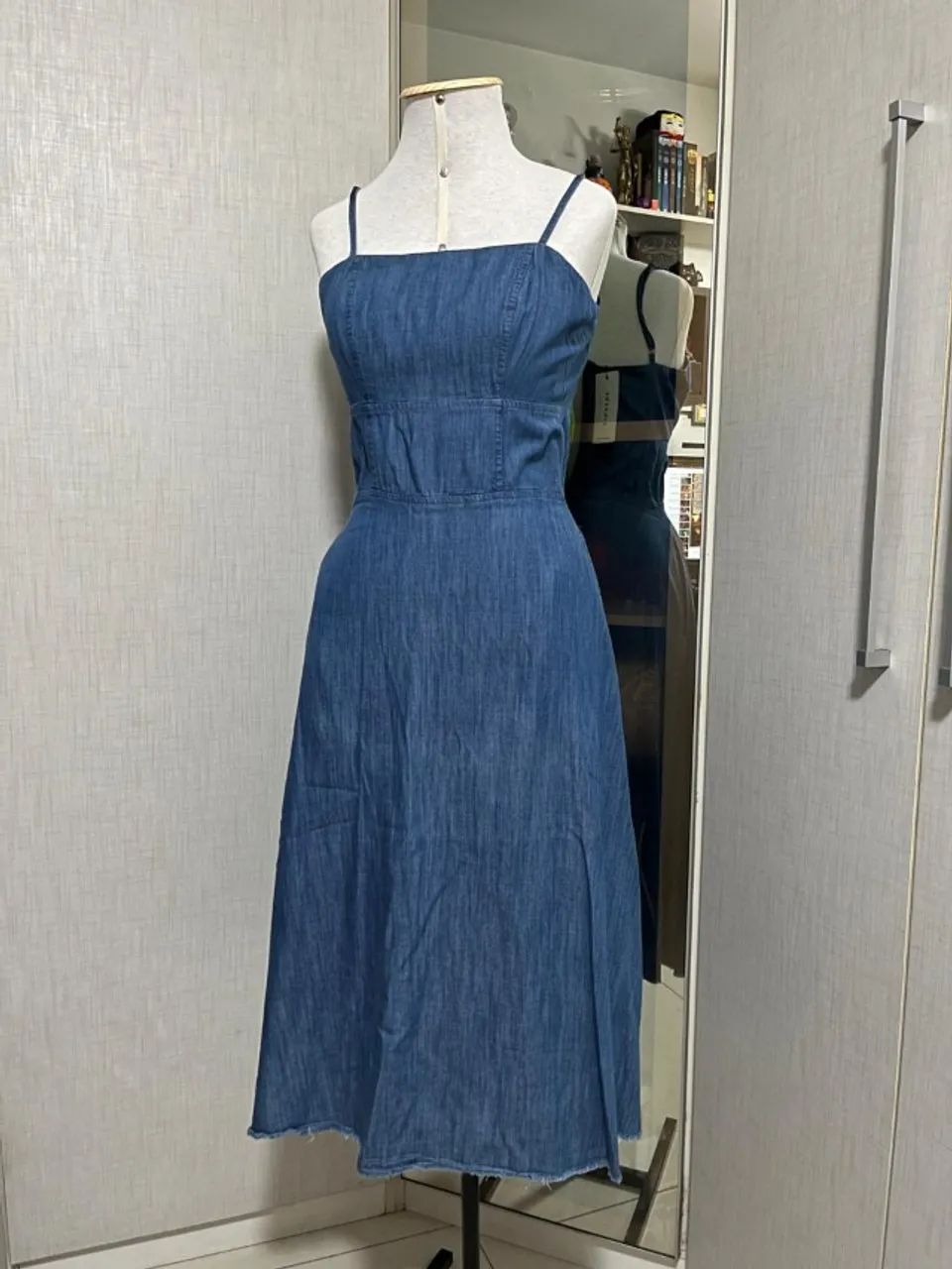 Vestido jeans - PP - Zinzane