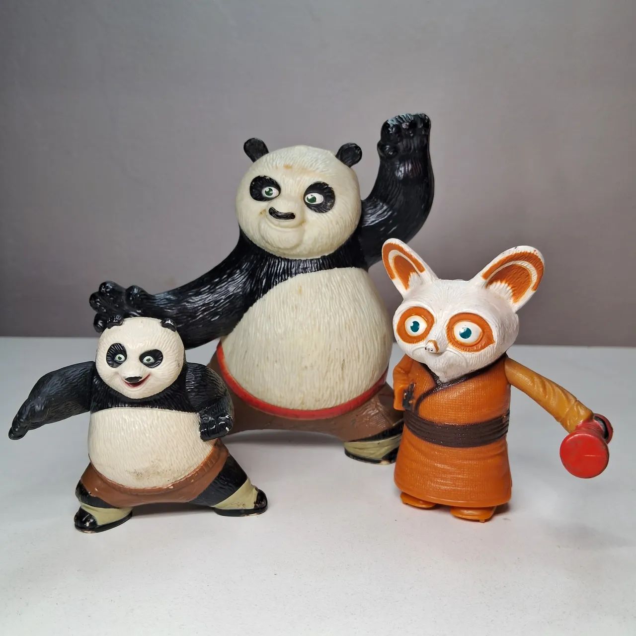 Kung Fu Panda - Kit com 03 Colecionáveis 