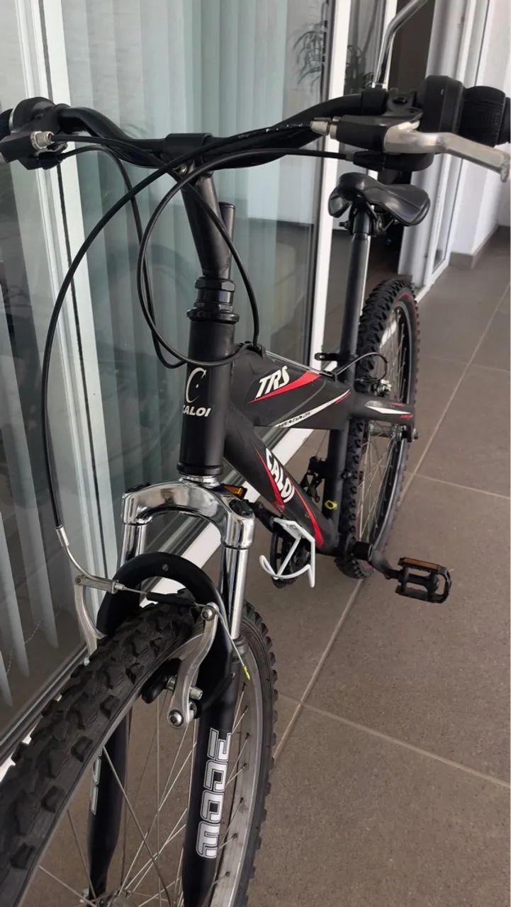 Bicicleta Caloi TRS Aro 26 - MTB + Capacete  - Foto 2