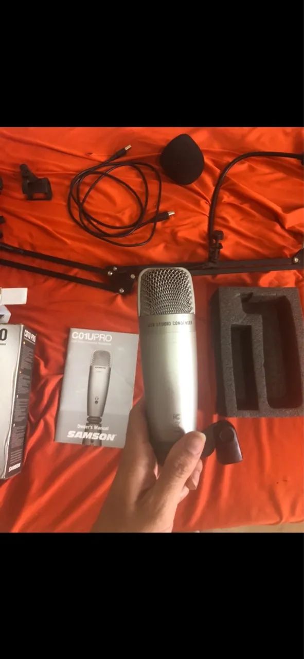 Microfone condensador profissional - Foto 2