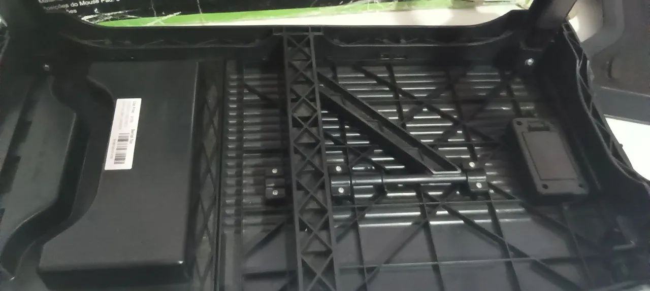 Mesa portátil para notebook com iluminação gaveta e regulagem no pé e ângulo do not. - Foto 4