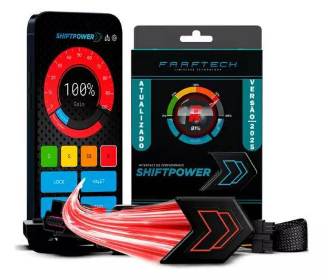 Shiftpower Delay Pedal Acelerador Ft-sp18+ Faaftech