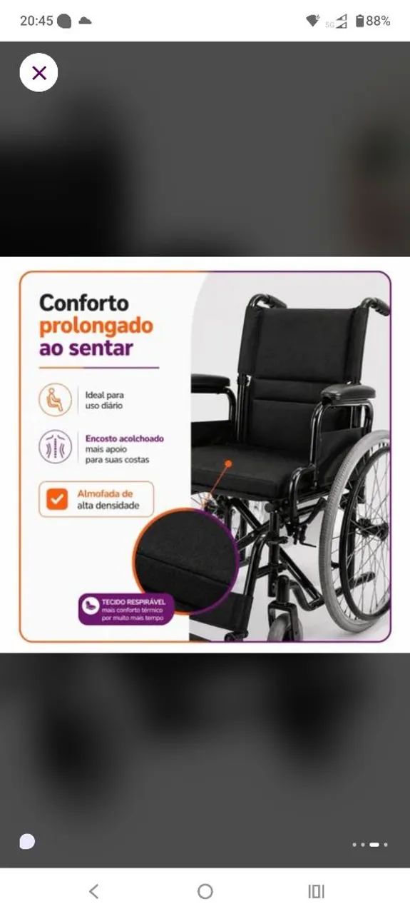 Kit cadeiras de rodas  - Foto 4
