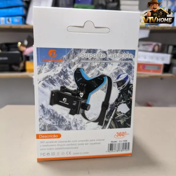 Suporte de Celular Para Capacete + Entrega Grátis  - Foto 2