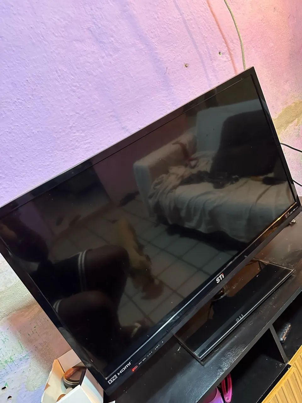 Vendo Tv 32 não é smart ideial para pc  - Foto 3