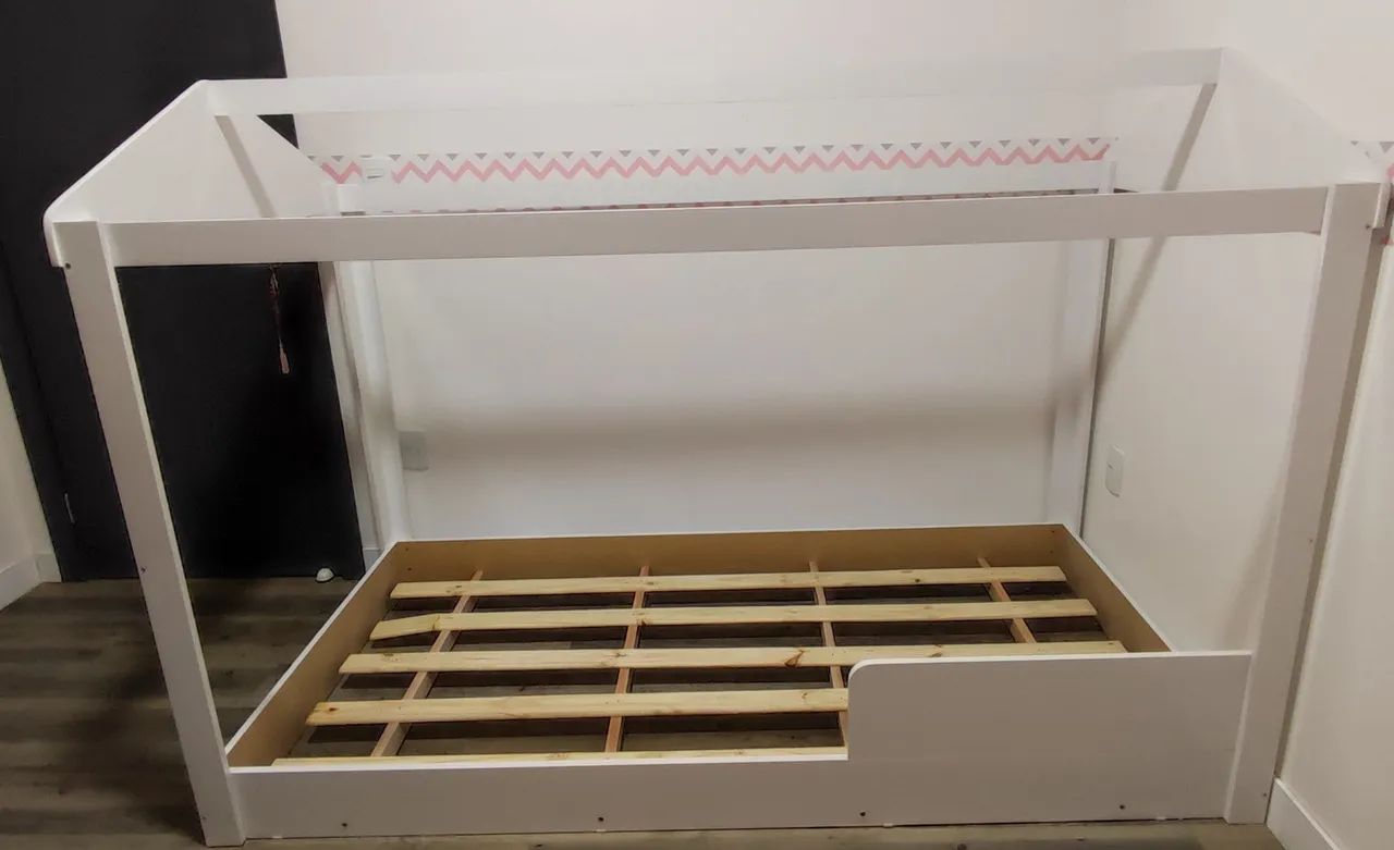 Cama montessoriana casinha - 198 x 96cm / Acompanha Colchão  - Foto 2